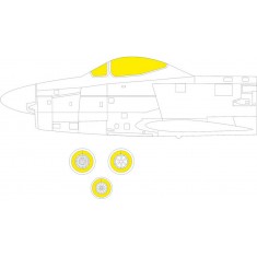 1/48 F-86D Sabre TFace Paint Masking for Revell kits