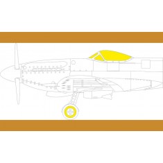 1/48 Supermarine Seafire F.XVII Masks for Airfix kits
