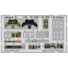 1/48 Saab J-35 Draken Detail Set for Hasegawa kits