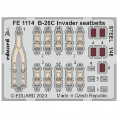 1/48 Douglas B-26C Invader Seatbelts Detail Set for ICM kits