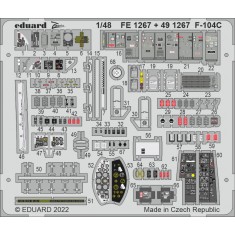 1/48 Lockheed F-104C Starfighter Detail Set for Kinetic kits