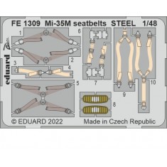1/48 Mil Mi-35M Attack Helicopter Seatbelts for Zvezda kits