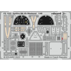 1/48 Supermarine Spitfire Mk.Vb Weekend Detail set for Eduard kits