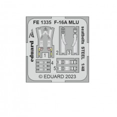 1/48 F-16A MLU Fighting Falcon Seatbelts Set for Kinetic kits