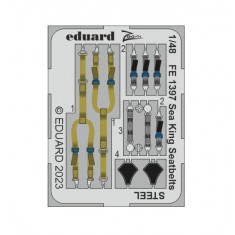1/48 Westland Sea King Seatbelts for Airfix kits