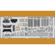 1/48 Messerschmitt Bf 109E-4 Weekend Detail Parts for Eduard kits