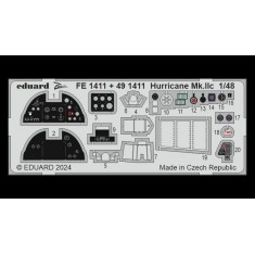 1/48 Hawker Hurricane Mk. IIC Colour Photo-Etched Accessories for HobbyBoss kits