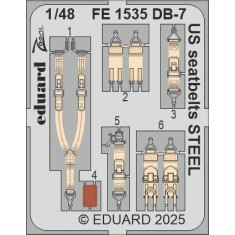 1/48 DB-7 Boston III Us Seatbelts Detail set for HK Models kits