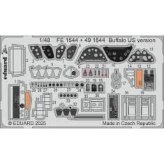1/48 US Brewster F2A Buffalo Detail Set for Tamiya kits