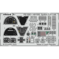 1/48 Spitfire Tr.9 Detail Set for Airfix kits