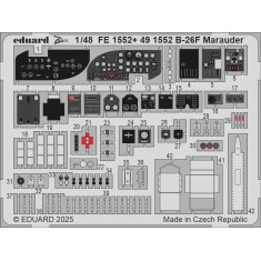 1/48 B-26F Marauder Detail Set for ICM kits
