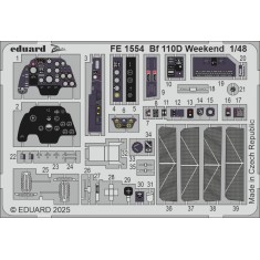 1/48 Bf 110D Weekend Detail Set for Eduard kits
