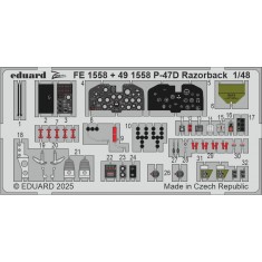 1/48 P-47D Razorback Detail set for MiniArt kits