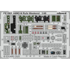 1/48 Nakajima A6M2-N Rufe Weekend Detail set for Eduard kits
