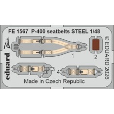 1/48 P-400 Seatbelts for Arma Hobby kits