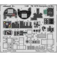 1/48 Hampden B Mk.I Detail set for ICM kits