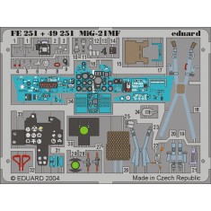 1/48 Mikoyan-Gurevich Mig-21MF Colour Photoetch Set Vol.2 for Academy kit