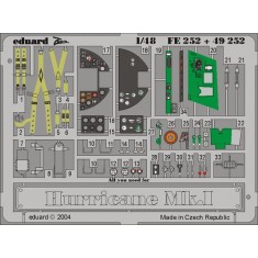 1/48 Hawker Hurricane Mk.I Colour Photoetch Set Vol.2 for Hasegawa kit