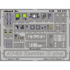 1/48 AV-8B Harrier II Plus Colour Photoetch Detail Set Vol.2 for Hasegawa kit