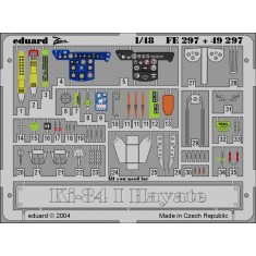 1/48 Nakajima Ki-84 I Hayate Colour Photoetch Set Vol.2 for Hasegawa kit