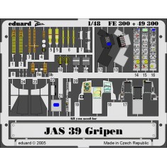 1/48 Saab JAS-39 Gripen Colour Photoetch Set Vol.2 for Italeri kit