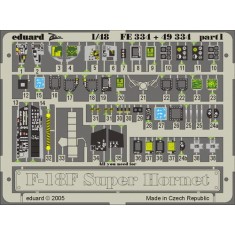 Colour Photoetch for 1/48 F-18F Hornet for Hasegawa kit