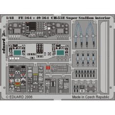 Colour Photoetch for 1/48 Sikorsky CH-53E Interior for Academy/Mrc kit