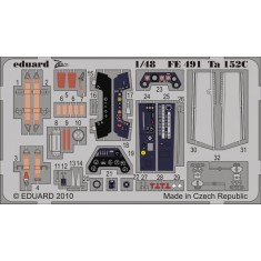 Colour Photoetch for 1/48 Focke-Wulf TA 152C for Dragon kit