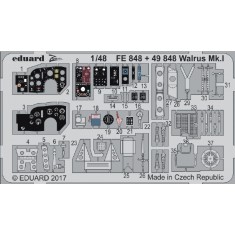 1/48 Supermarine Walrus Mk.I Interior Detail Set for Airfix kit (1PE)