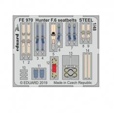 1/48 Hawker Hunter F.6 Seatbelts Set for Airfix kits