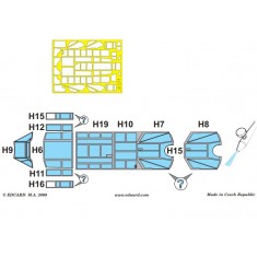 1/32 Messerschmitt Bf 110D Paint Mask for Dragon kit