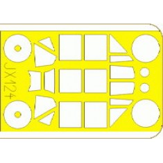 Eduard Painting Mask for 1/32 Messerschmitt Bf 109E-4 for Dragon/Cyber Hobby kit