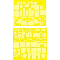 1/32 B-25J Mitchell Bomber Paint Mask for HK Models kit