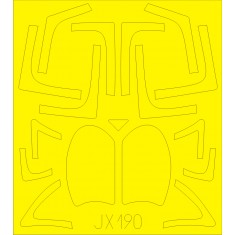 1/32 Grumman A-6E TRAM Paint Mask for Trumpeter #02250 kit