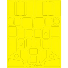1/32 Boeing B-17F Flying Fortress Paint Masks for Hong Kong Models kit