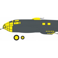 1/32 Heinkel He 111P-1 Bomber Canopies Masking for Revell Kit