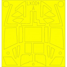 1/24 Mosquito FB Mk.VI TFace Painting Masks for Airfix kits