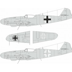 1/24 Messerschmitt Bf 109G-5/6 National Insignia Paint Masks for Airfix kits