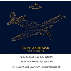 1/48 Curtiss P-40N Warhawk Dual Combo [Royal Class] (RAAF decal included)