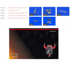 1/48 Sukhoi Su-25 Super Detail Set for Zvezda kits
