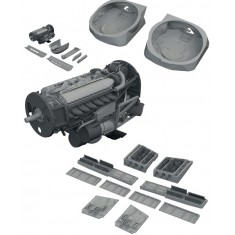 1/48 P-40N Thunderbolt Advanced Super Detail Set for Eduard kits