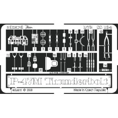 Photoetch for 1/72 Republic P-47M Thunderbolt for Revell kit