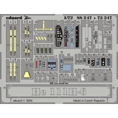 Colour Photoetch for 1/72 Heinkel He 111H-6 for Hasegawa kit
