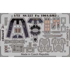 1/72 Focke-Wulf Fw 190A-8/R2 Weekend Interior Detail Set for Eduard kit (1PE)   