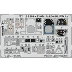 1/72 Supermarine Spitfire Mk.I/Mk.IIa Detail Set for Airfix kits