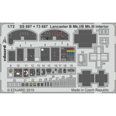 1/72 Avro Lancaster B Mk.I/B Mk.III interior Detail set for Airfix kits