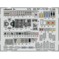 1/72 Grumman F-14A Tomcat Detail Set for Academy kits