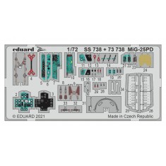 1/72 Mikoyan-Gurevich MiG-25PD Detail Set for ICM kits