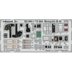 1/72 de Havilland Mosquito B.35 Detail Set for Airfix kits