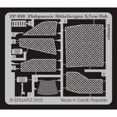 Photoetch for 1/35 Flakpanzer IV Mobelwagen 37mm for Tamiya kit